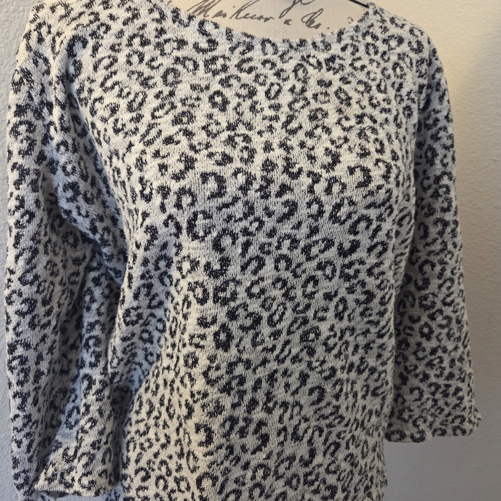 Gap Leopard Print Sweater XXL